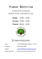 Városi-Könyvtár-nyári-nyitvatartás